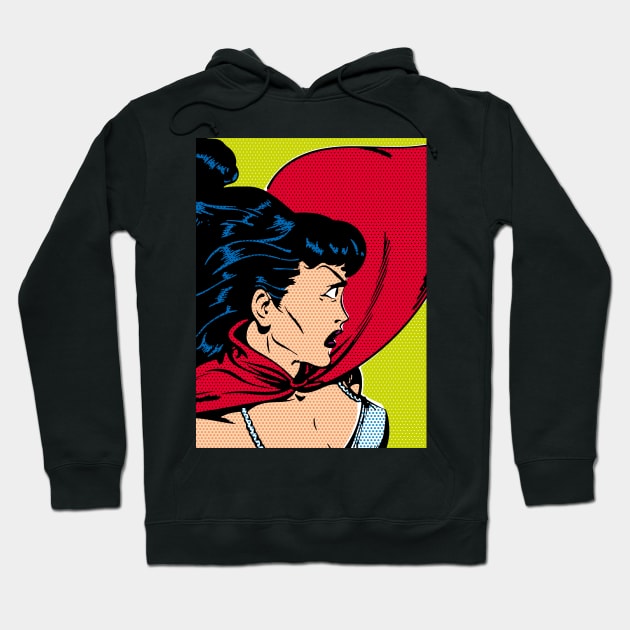 Phantom Lady 20 Hoodie by Vintage Comics